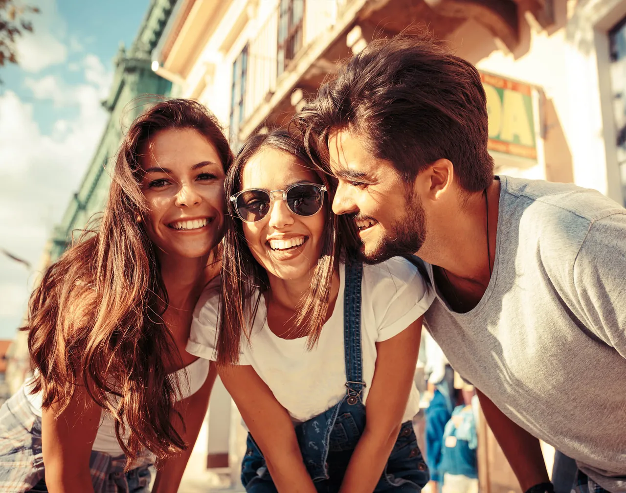 Friends enjoying the EASE life